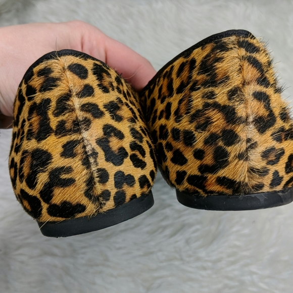 Hush Puppies Leopard Print Tassel Flats - Picture 4 of 8